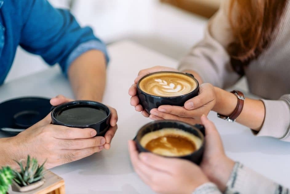 Experiencia de compartir el café